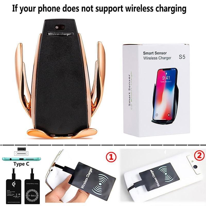 Wireless Car Charger Fast Charging Phone Holder