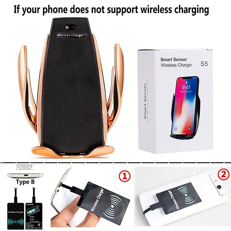 Wireless Car Charger Fast Charging Phone Holder
