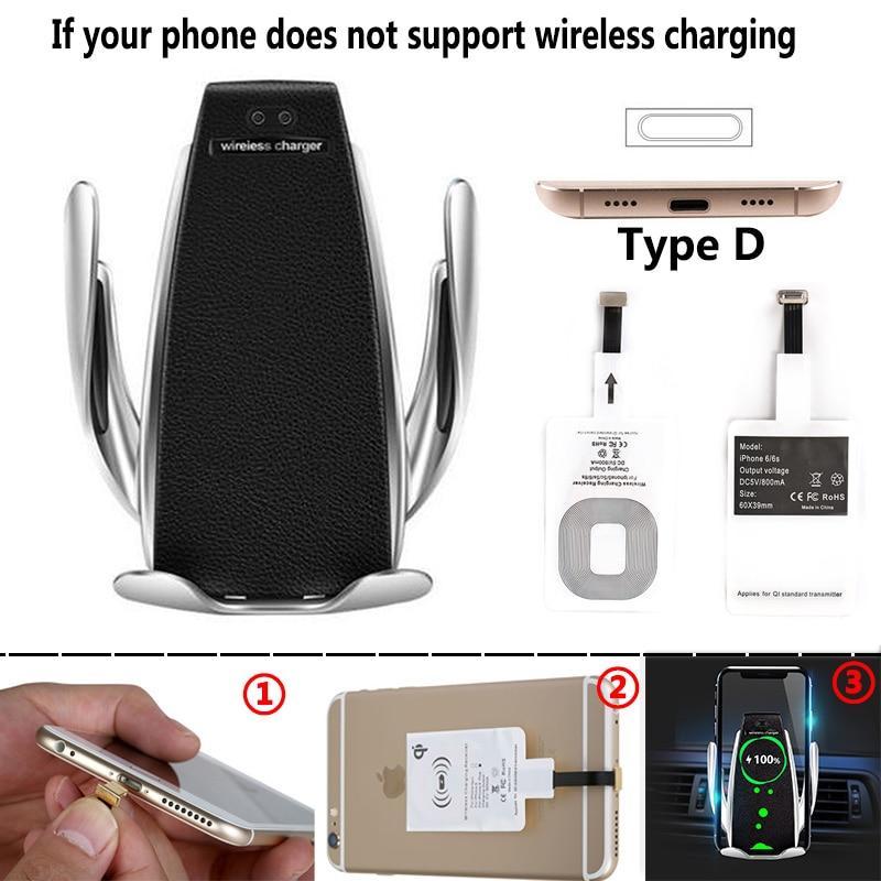 Wireless Car Charger Fast Charging Phone Holder
