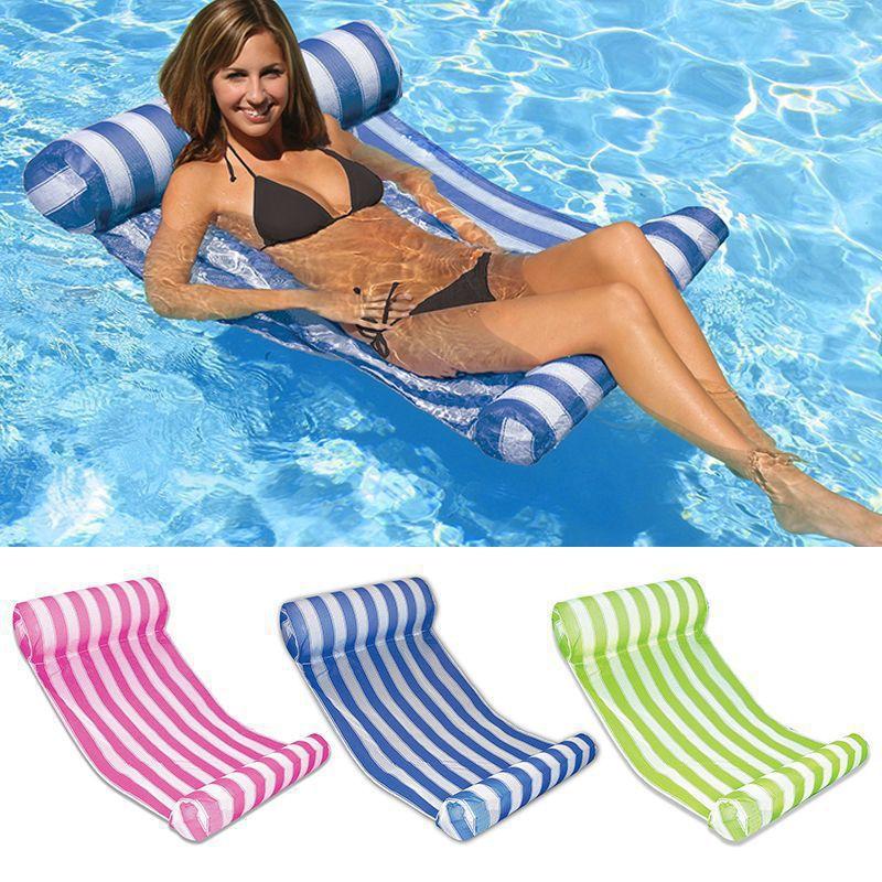 Amazing inflatable pool float bed