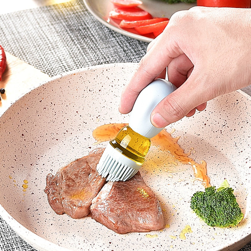 Glass Bottle Oil Measuring Dispenser