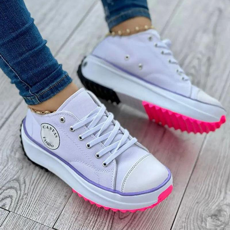 2022 Canvas Shoes Women Fashion Trainers