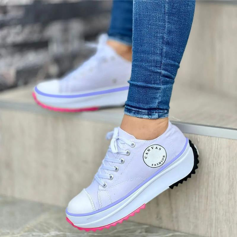 2022 Canvas Shoes Women Fashion Trainers