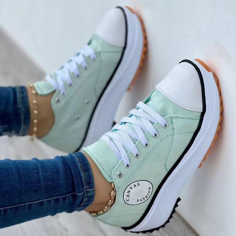 2022 Canvas Shoes Women Fashion Trainers