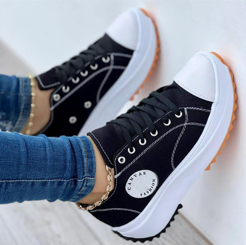 2022 Canvas Shoes Women Fashion Trainers