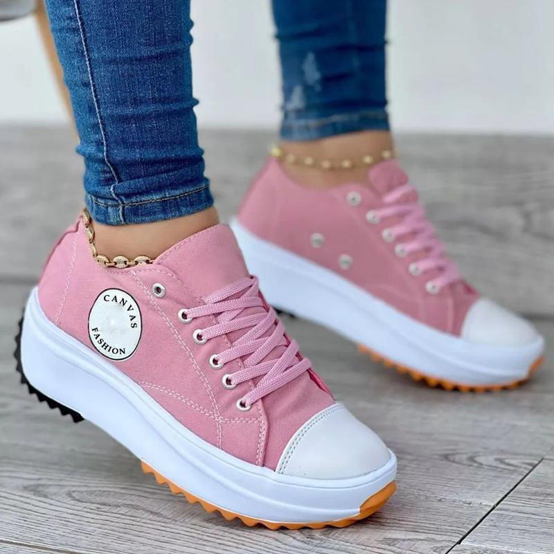 2022 Canvas Shoes Women Fashion Trainers