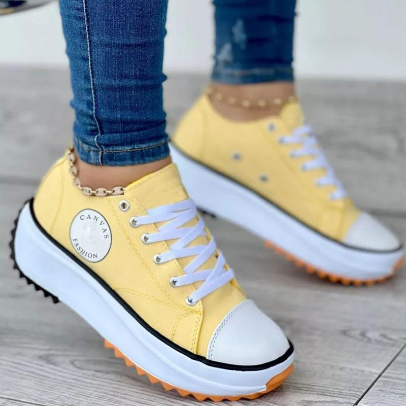 2022 Canvas Shoes Women Fashion Trainers