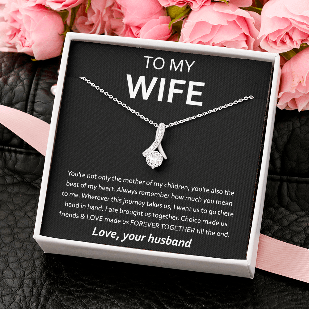 Anniversary Gift For Wife From Husband - ALLURING BEAUTY necklace
