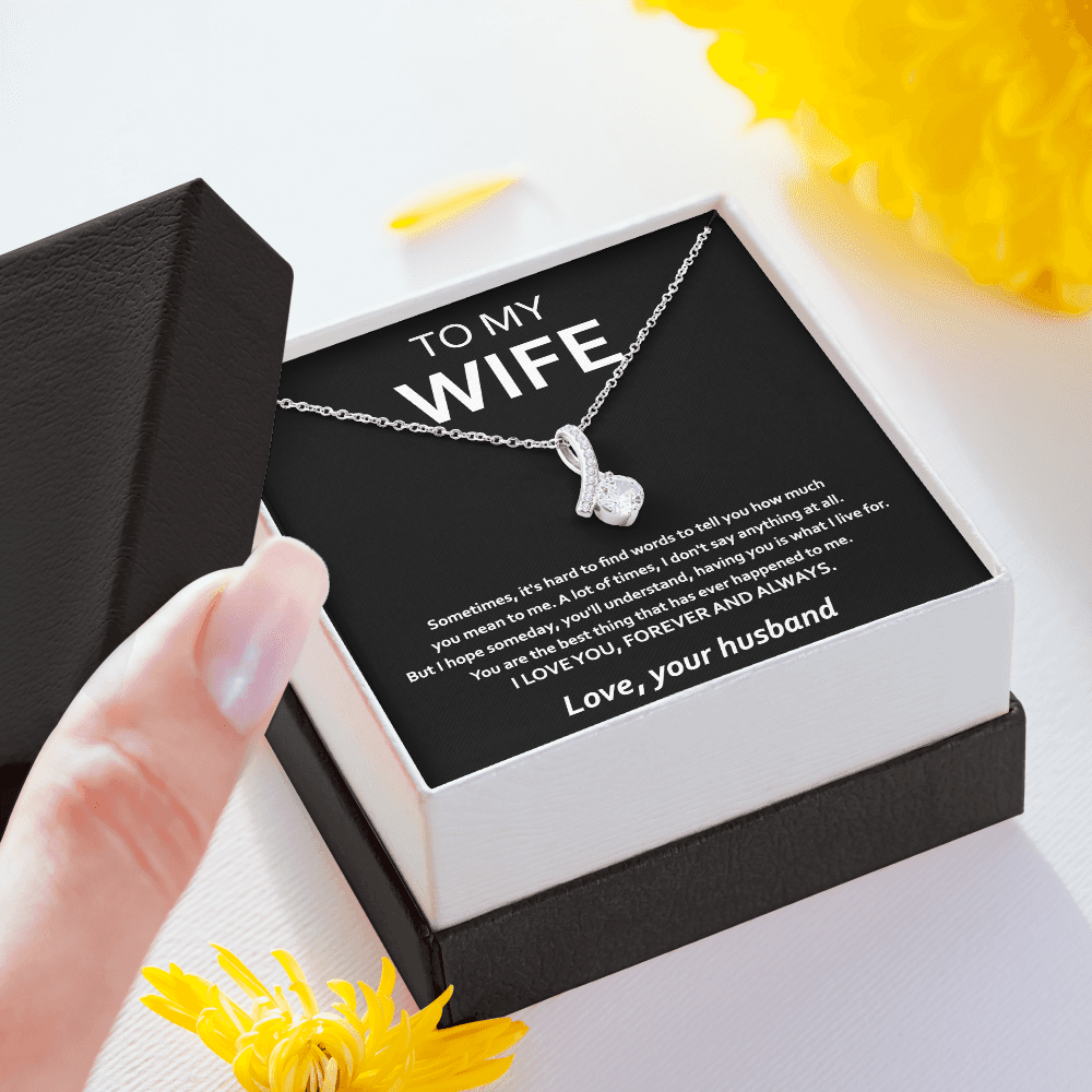 Anniversary Necklace Gift For Wife From Husband