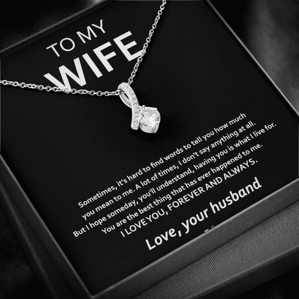 Anniversary Necklace Gift For Wife From Husband