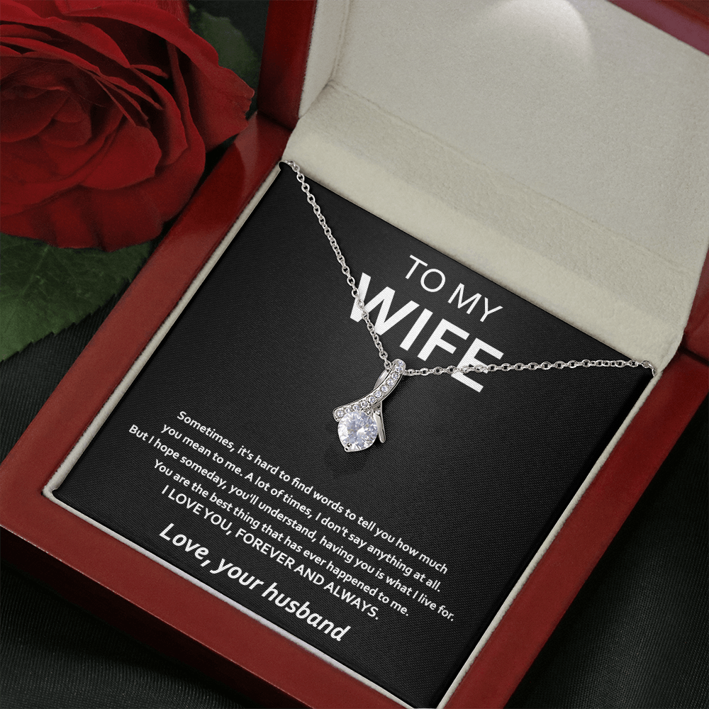 Anniversary Necklace Gift For Wife From Husband