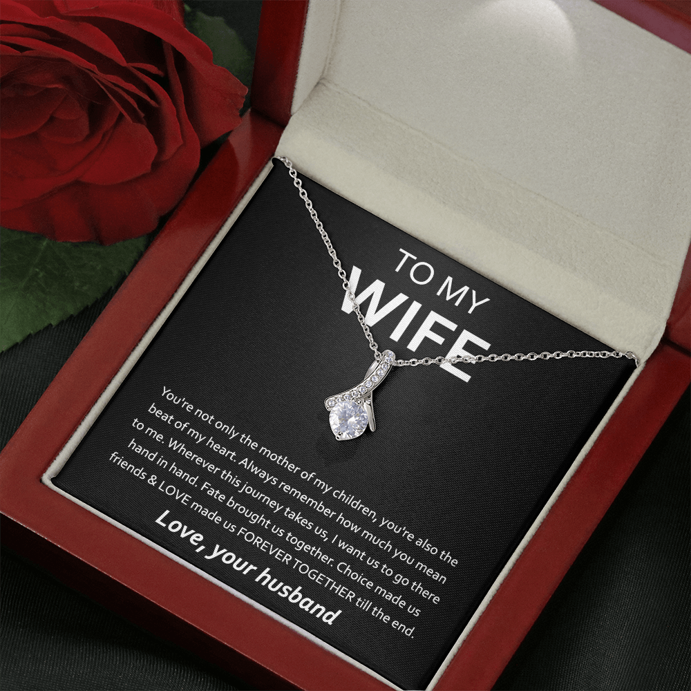 Anniversary Gift For Wife From Husband - ALLURING BEAUTY necklace