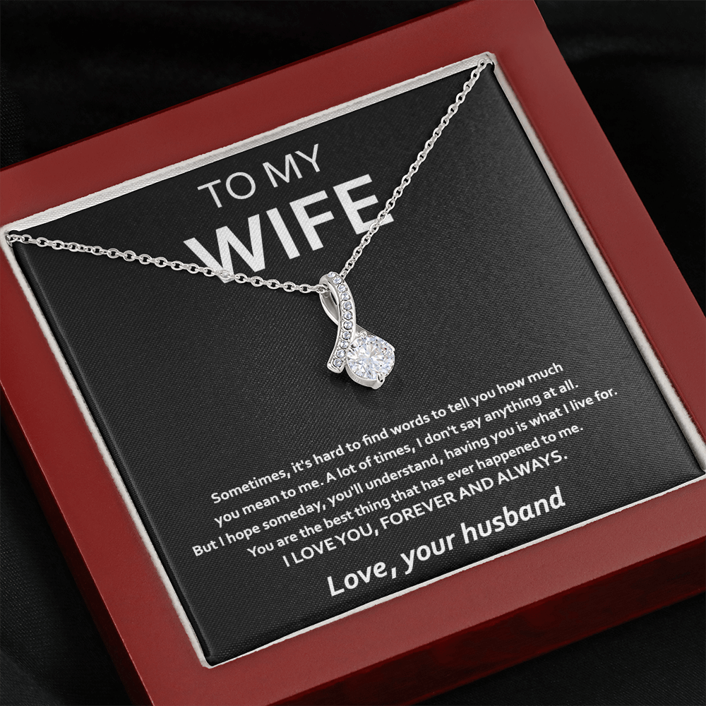 Anniversary Necklace Gift For Wife From Husband