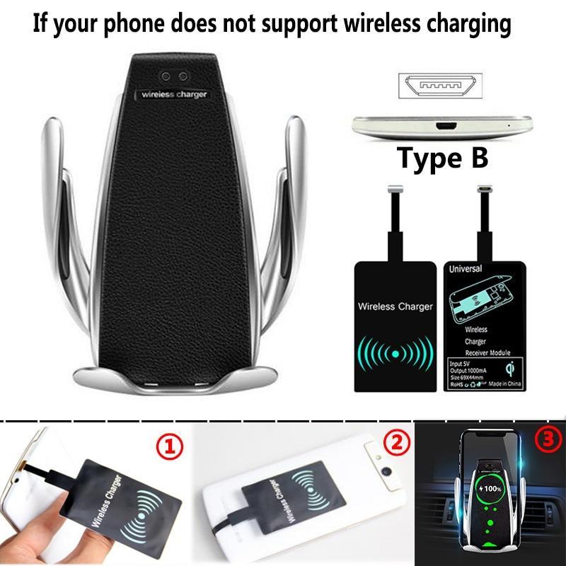 Wireless Car Charger Fast Charging Phone Holder