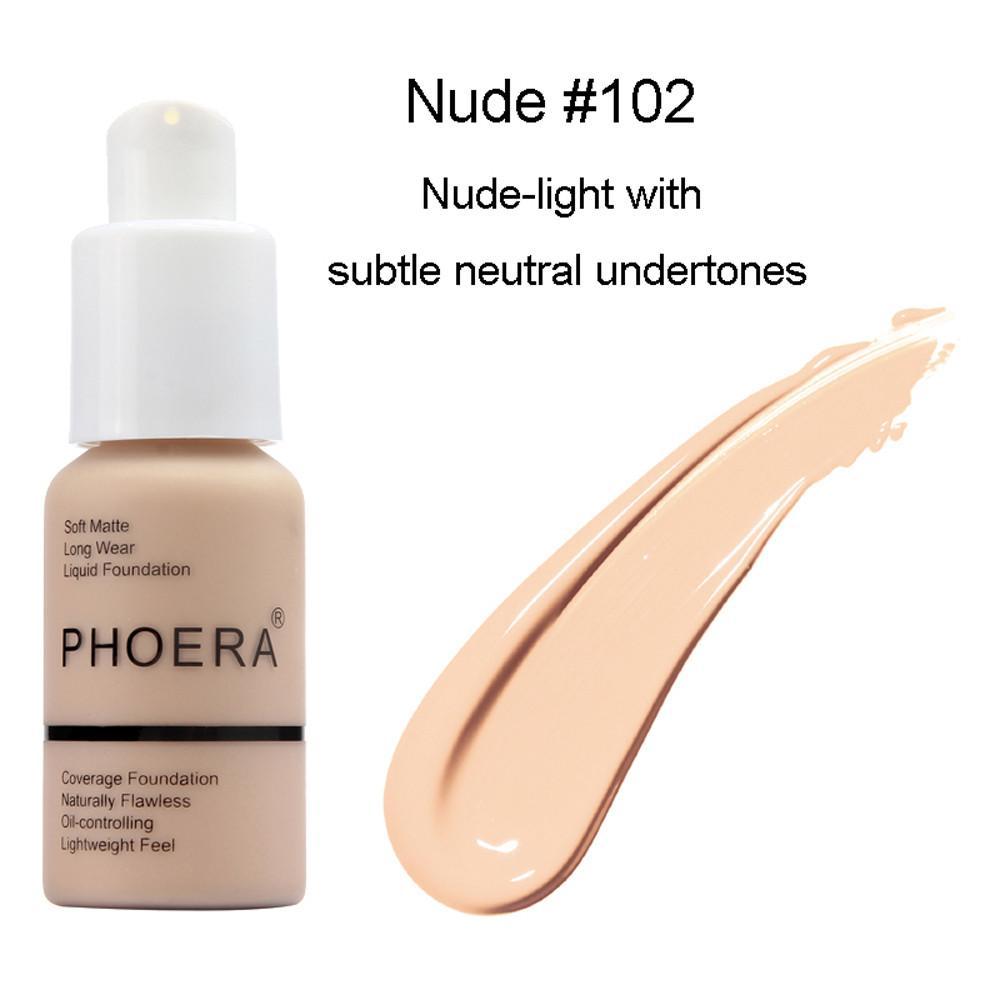 Phoera Worlds Most Full Coverage Foundation