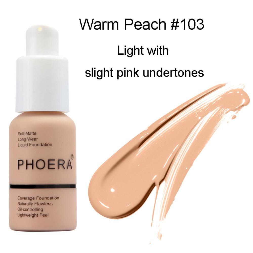 Phoera Worlds Most Full Coverage Foundation