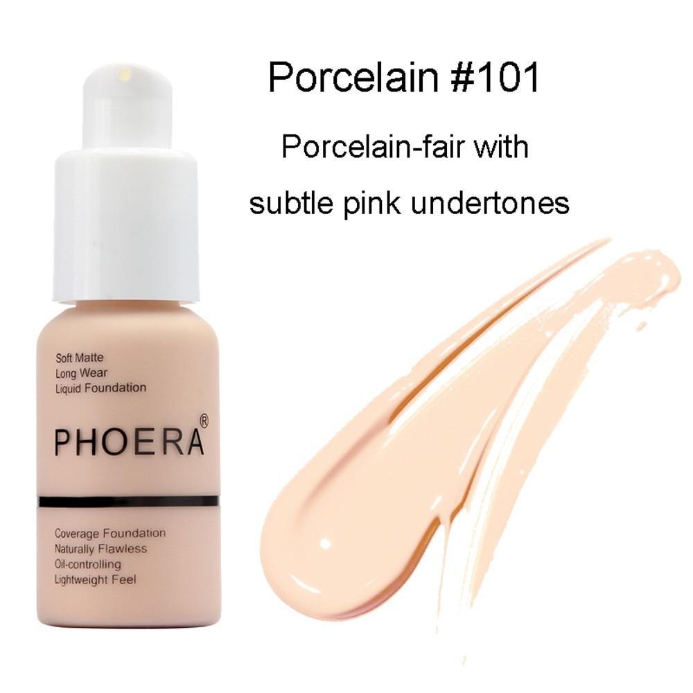 Phoera Worlds Most Full Coverage Foundation