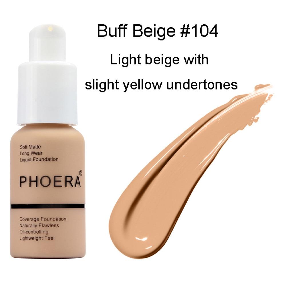 Phoera Worlds Most Full Coverage Foundation