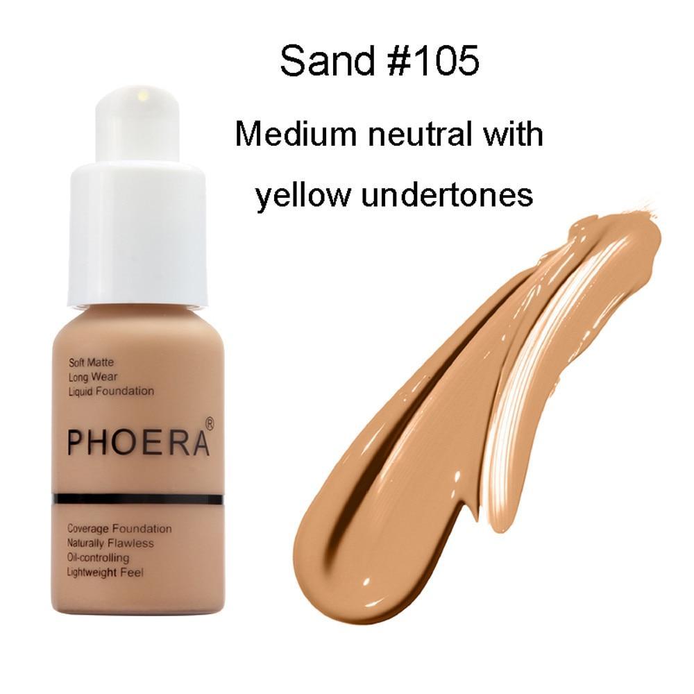 Phoera Worlds Most Full Coverage Foundation