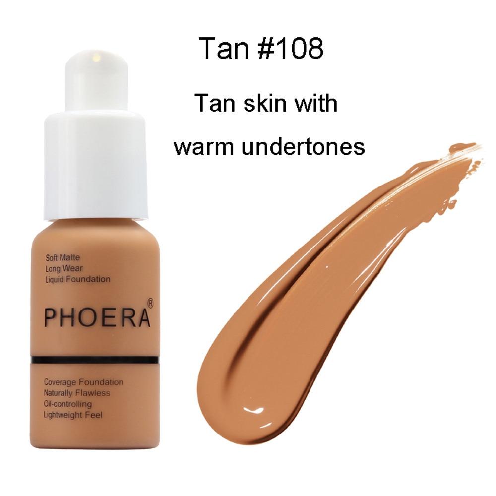 Phoera Worlds Most Full Coverage Foundation