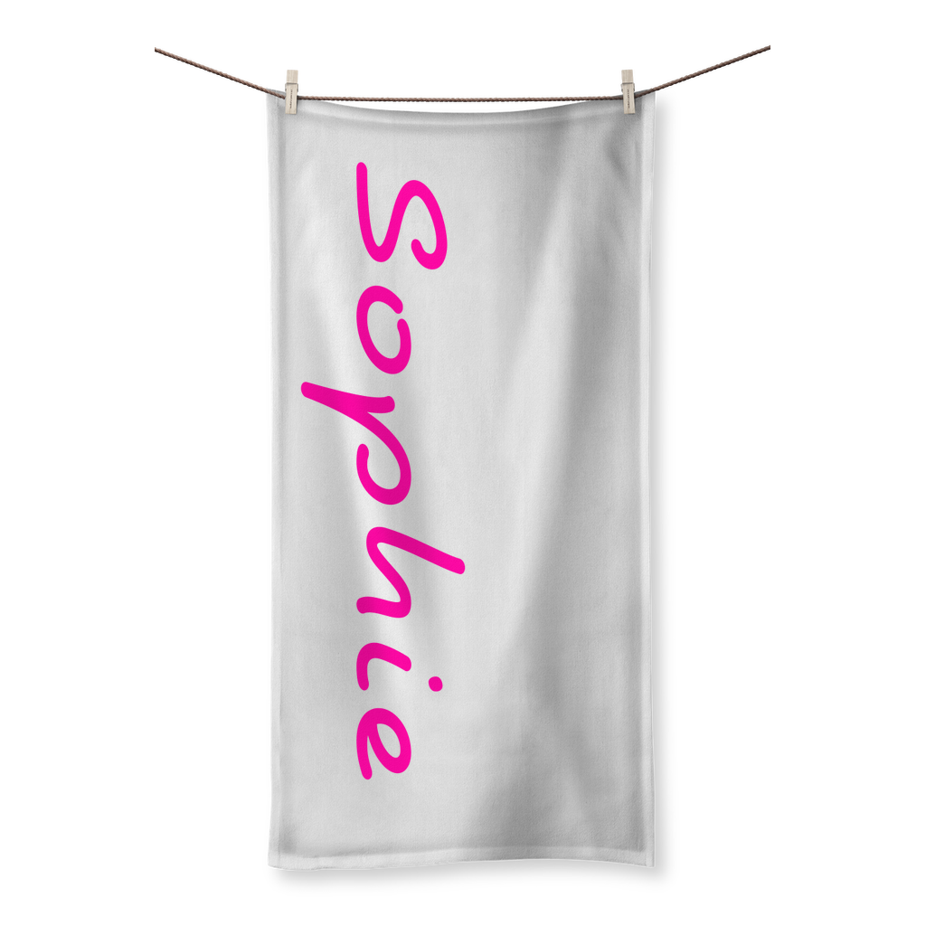 Personalised Beach Towel