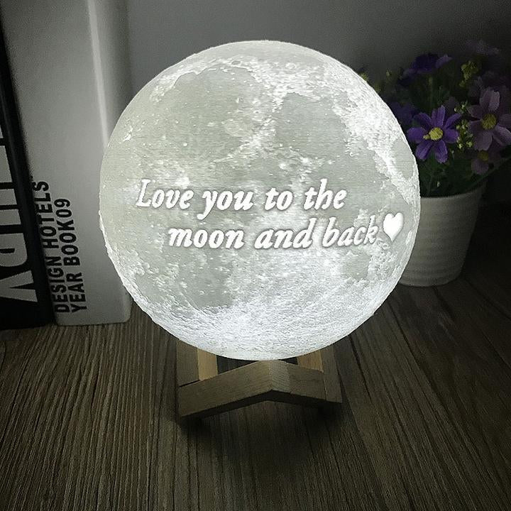 Limited Supply - 3D Customized Moon Lamp