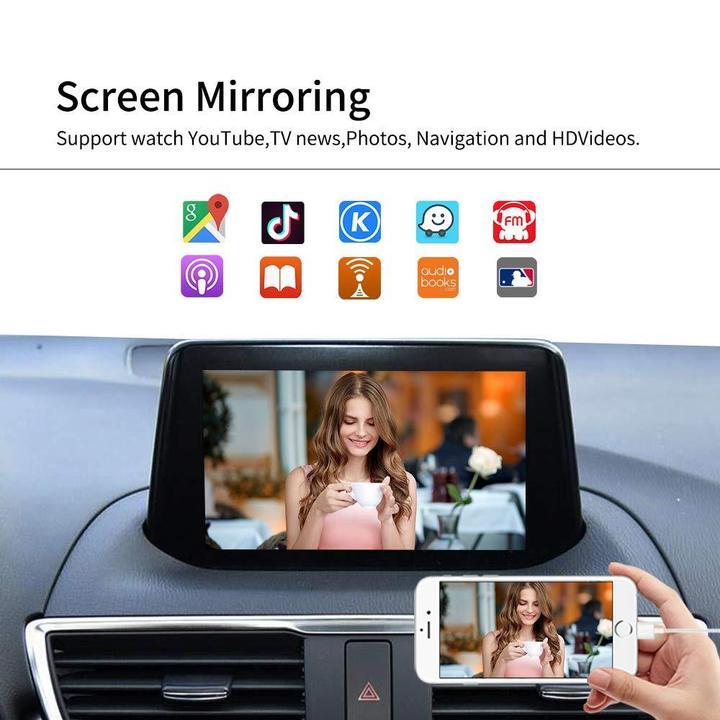 Hands Free And Safe Driving Carplay adapter--Suitable for all car brands