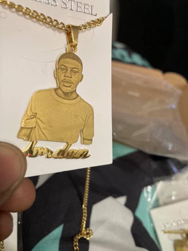 Custom Necklace With Name and Photo