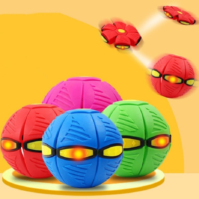 Portable Flying Saucer Magic Light UFO Ball For Kids