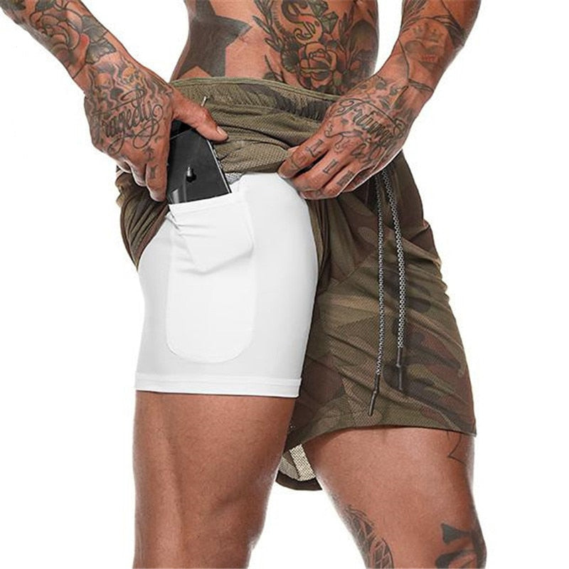 Hidden pocket-sports shorts