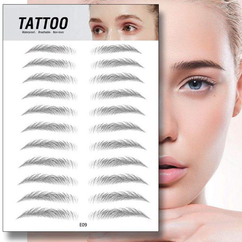 Temporary Eyebrow Tattoos Full Brow