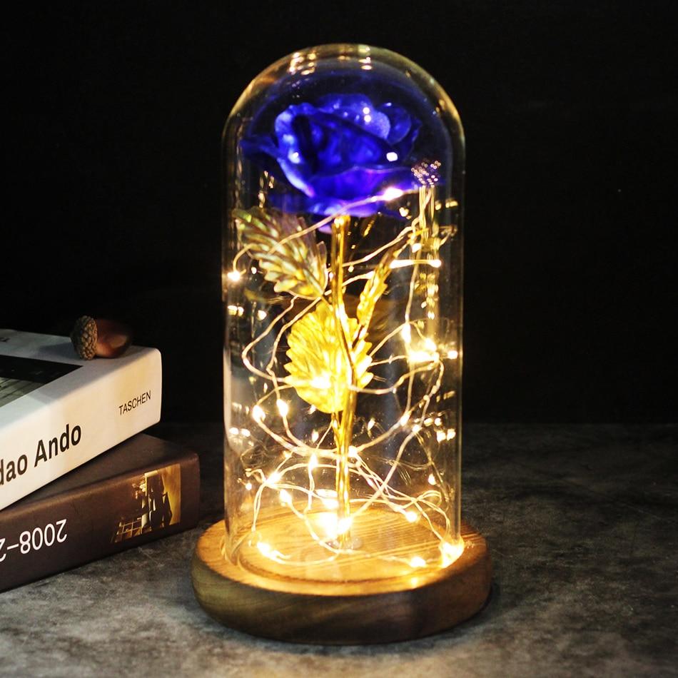 LED ENCHANTED GALAXY ROSE