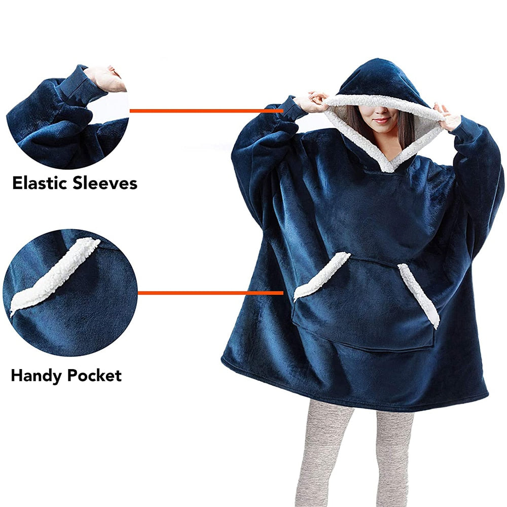 The Hoodie Blanket