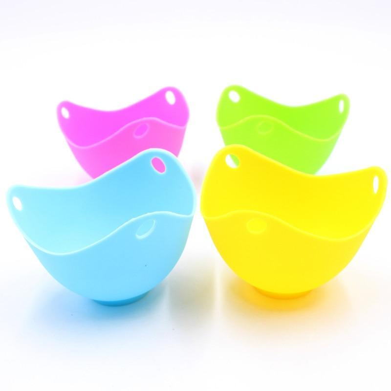 Silicone Egg Poachers - 4pcs/lot