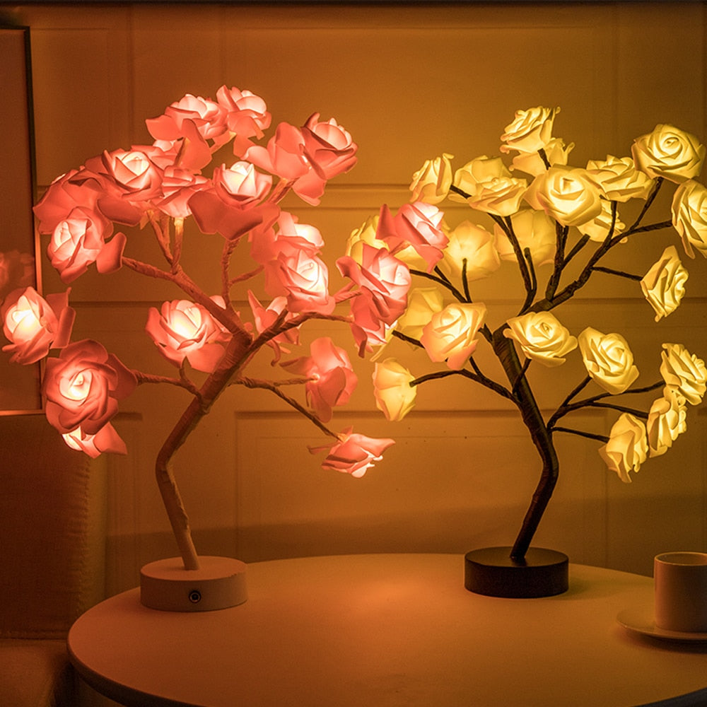 Rose Tree Lamps