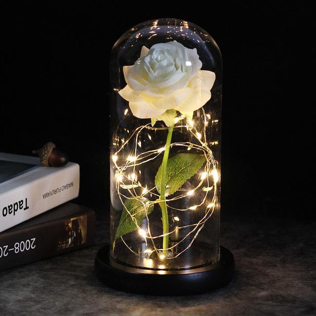 LED ENCHANTED GALAXY ROSE