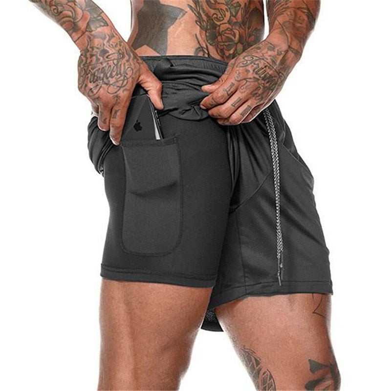 Hidden pocket-sports shorts