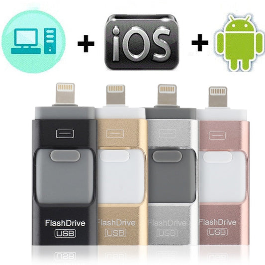 PLUG & PLAY USB DRIVE - WORKS ON ANY DEVICE (iPhone, Android, PC)