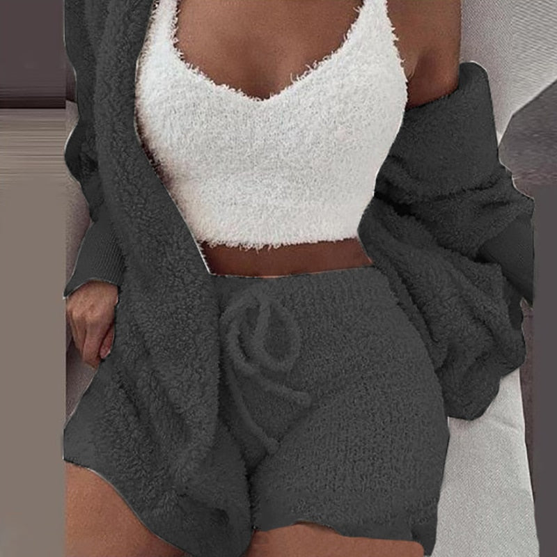 COZY KNIT 3-PIECE SET