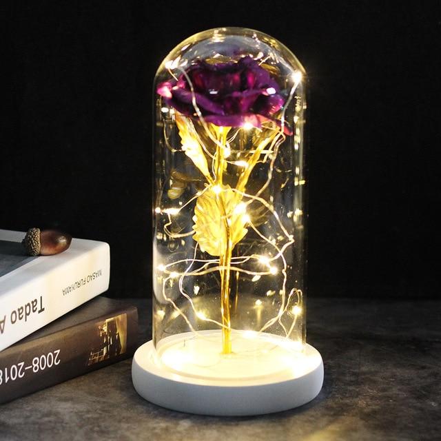 LED ENCHANTED GALAXY ROSE