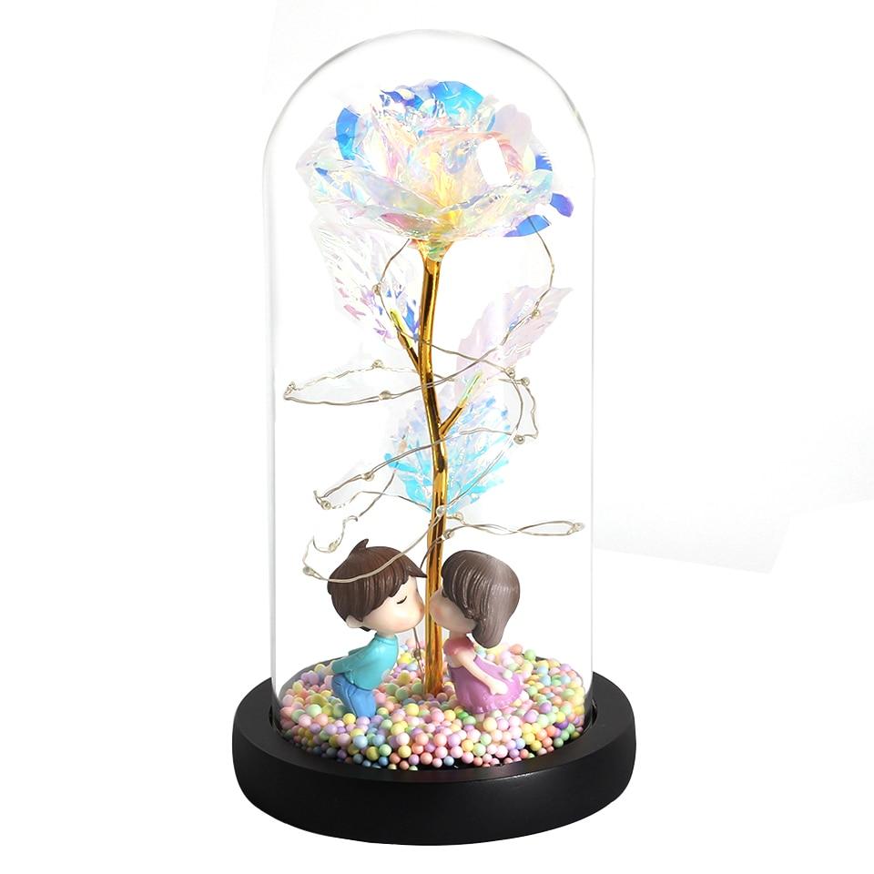 LED ENCHANTED GALAXY ROSE