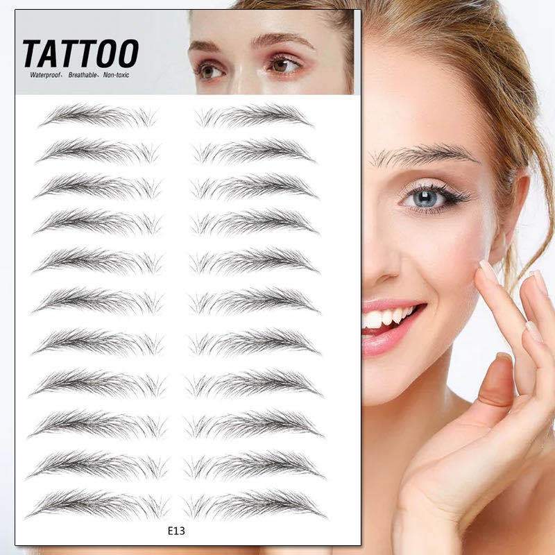 Temporary Eyebrow Tattoos Full Brow