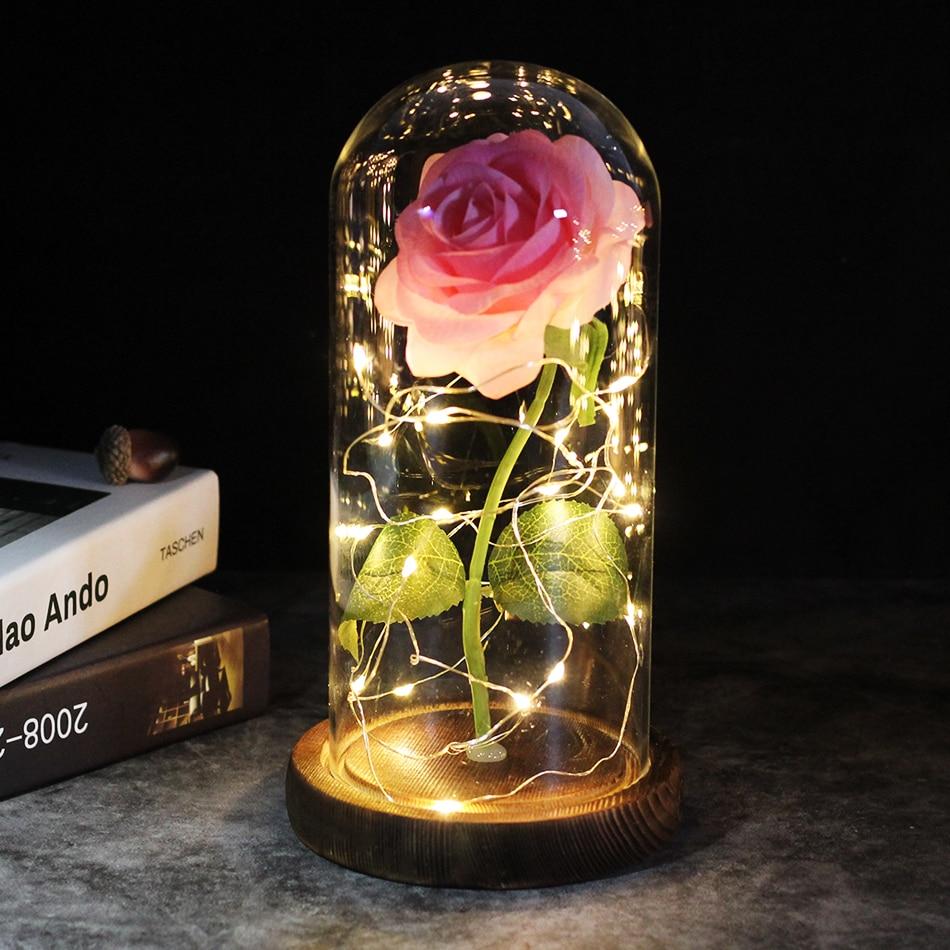 LED ENCHANTED GALAXY ROSE