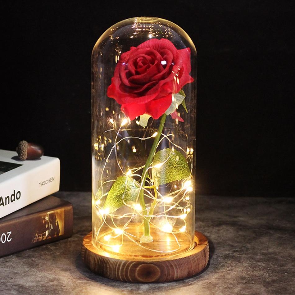 LED ENCHANTED GALAXY ROSE