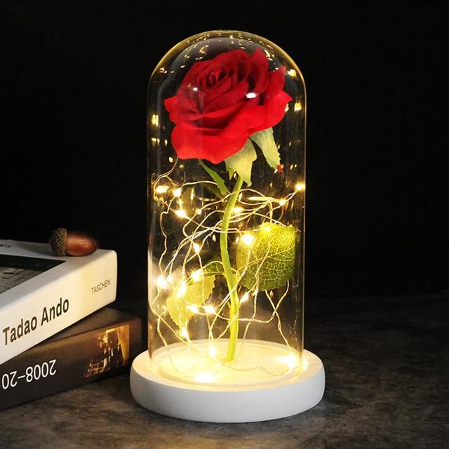 LED ENCHANTED GALAXY ROSE