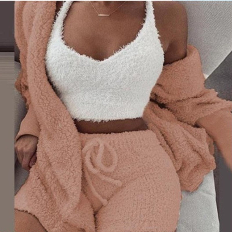 COZY KNIT 3-PIECE SET