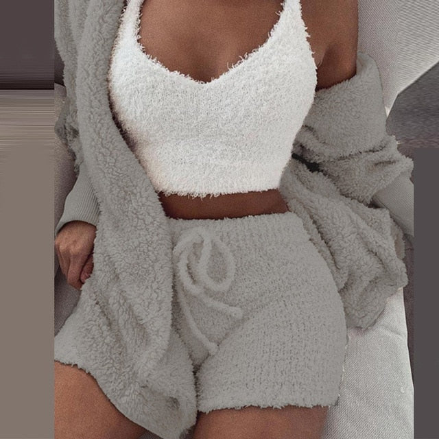 COZY KNIT 3-PIECE SET