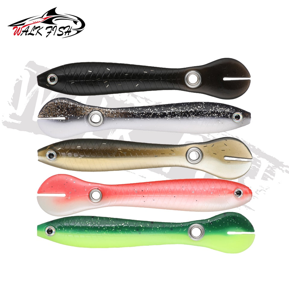 Fishy Soft Plastic Bionic Fishing Lure Realistic Swimming Fishing Bait