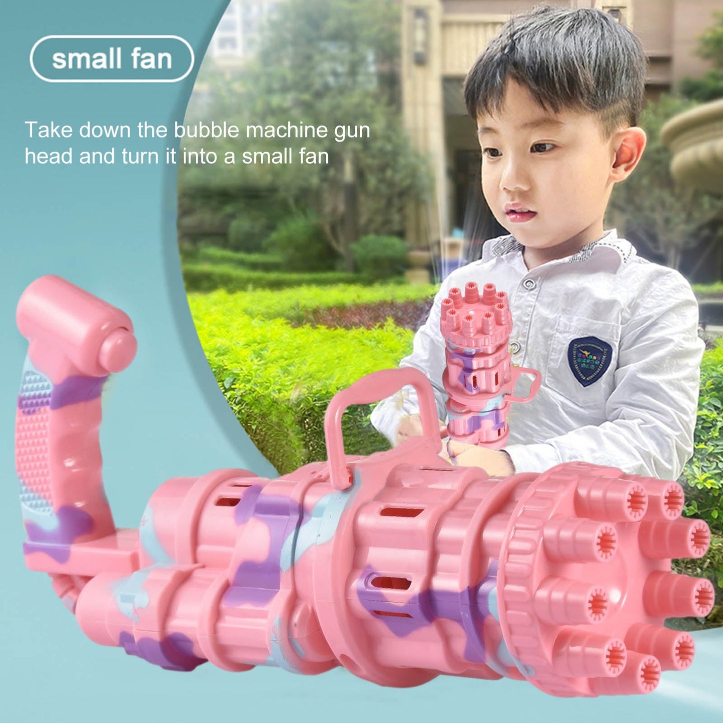 GATLING BUBBLE MACHINE 2021 COOL TOYS