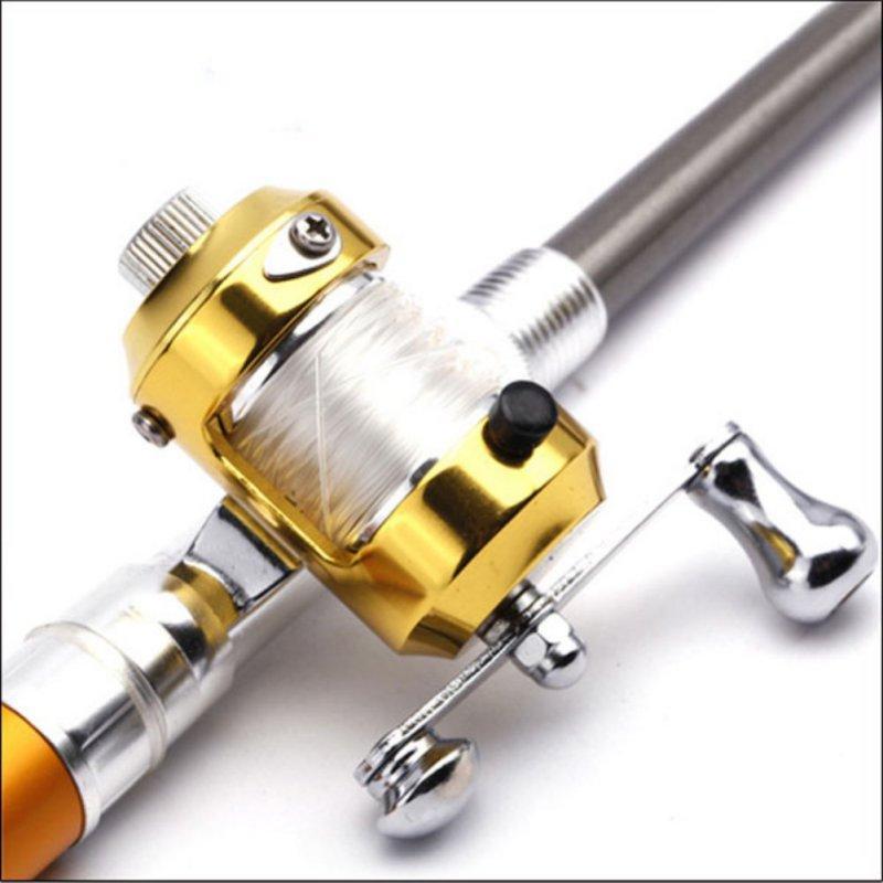 PORTABLE POCKET TELESCOPIC MINI FISHING POLE PEN